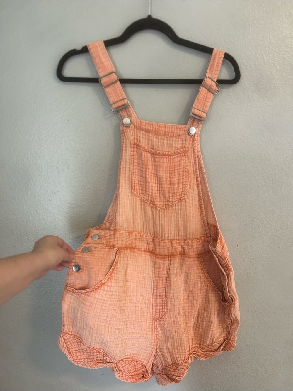 Anthropologie pilcro overall shorts - Picture 3 of 9